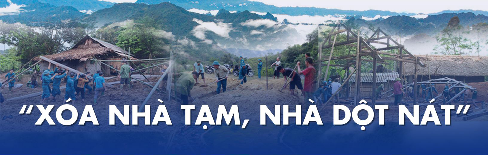 Xóa nhà tạm, nhà dột nát