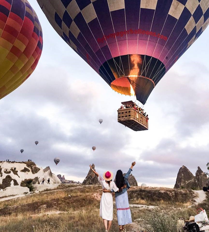 Cappadocia  điểm bay khinh khí cầu đẹp nhất thế giới