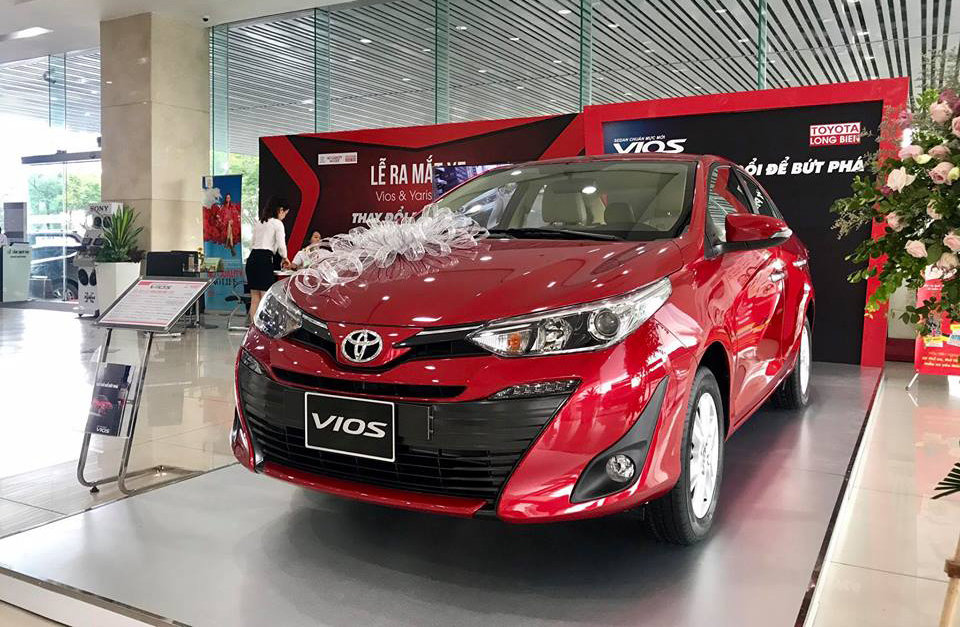 Toyota Vios Là Mẫu Xe Bán Chạy Nhất Tại Việt Nam Trong Năm 2019