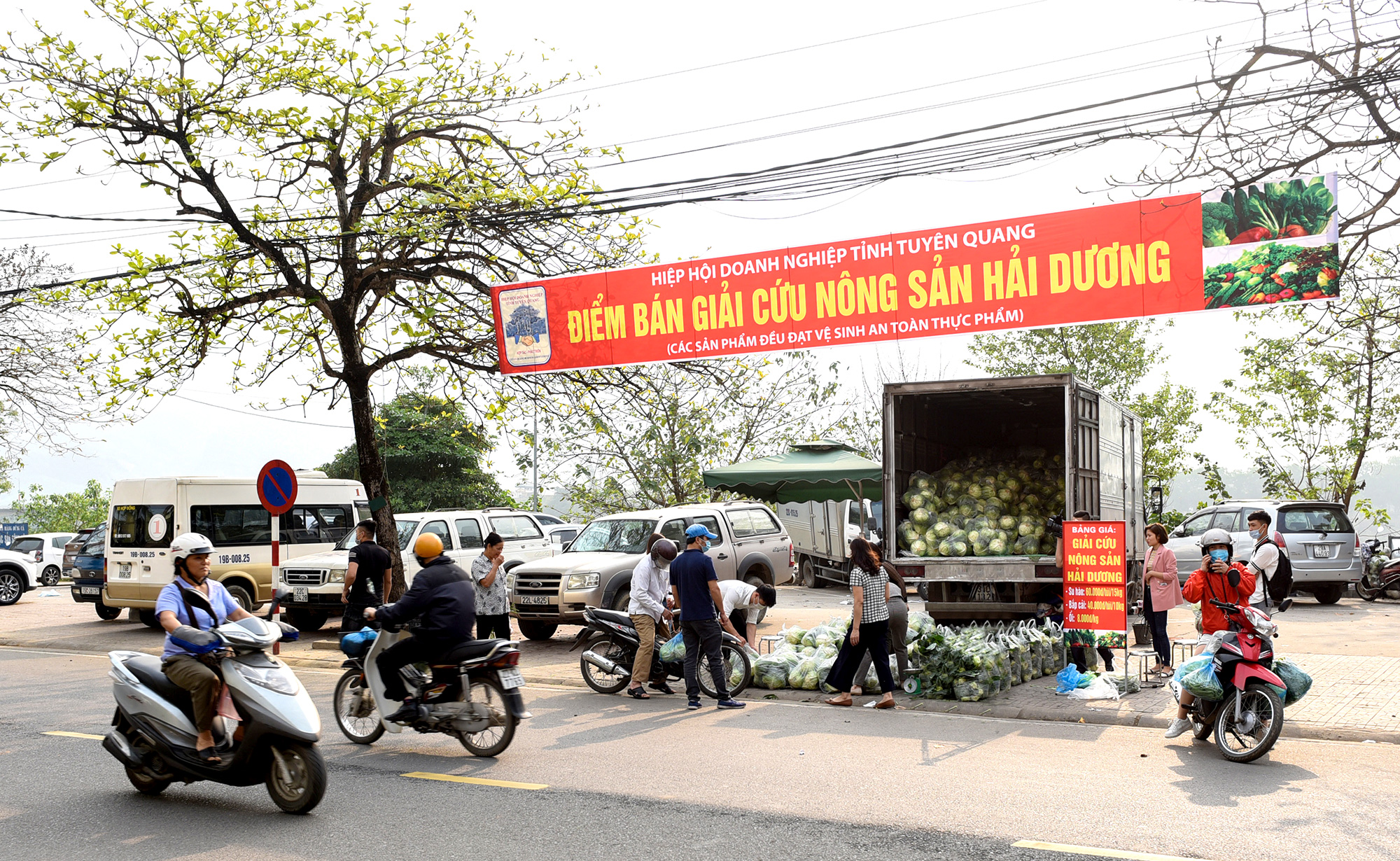 Người dân thành phố Tuyên Quang chung tay “giải cứu” nông sản Hải ...